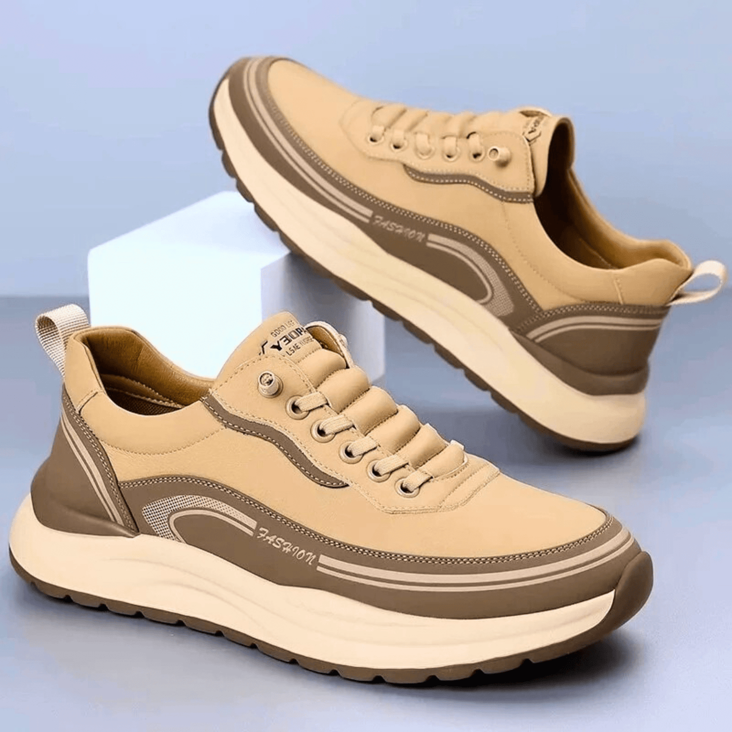 Liam | Stylish Premium Leather Sneakers for Men 8