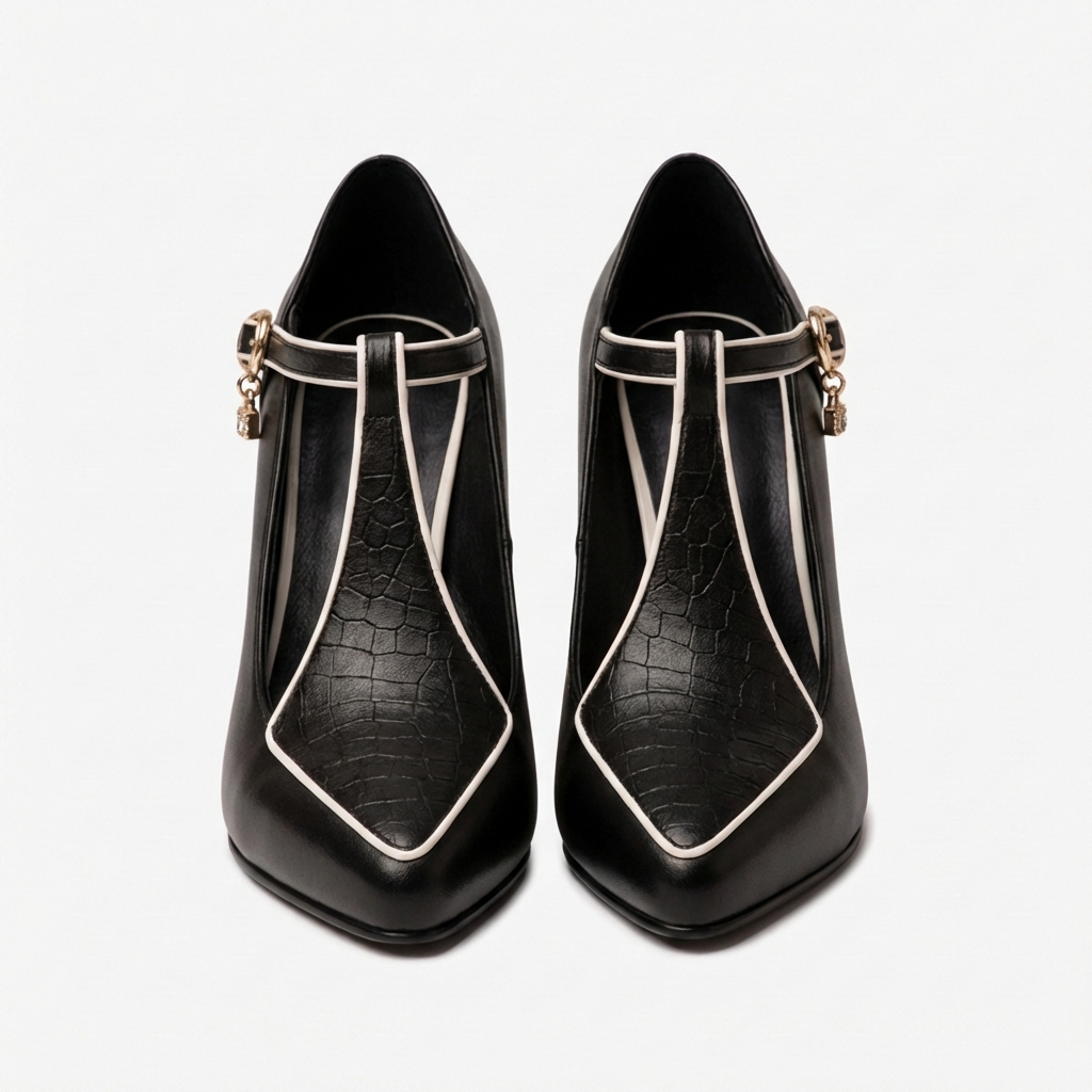 Nancy | Chic Black Pumps with Stiletto Heels