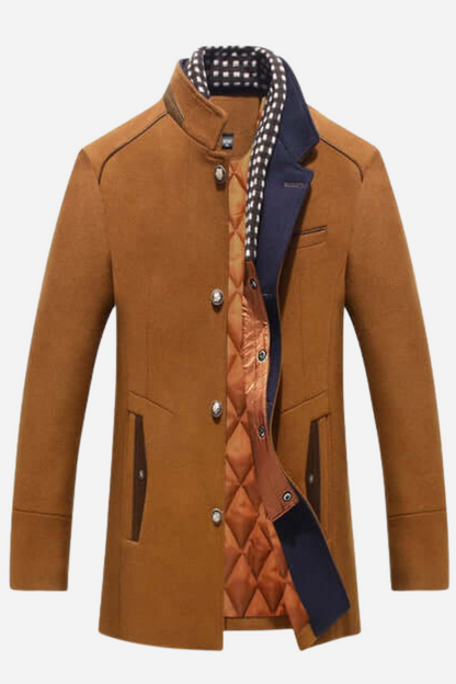 Leo | Stylish Men's Overcoat for a Modern Winter Look