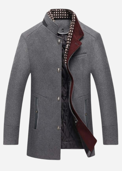 Leo | Stylish Men's Overcoat for a Modern Winter Look