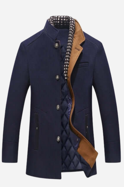 Leo | Stylish Men's Overcoat for a Modern Winter Look