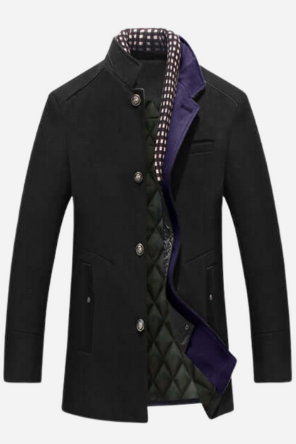 Leo | Stylish Men's Overcoat for a Modern Winter Look