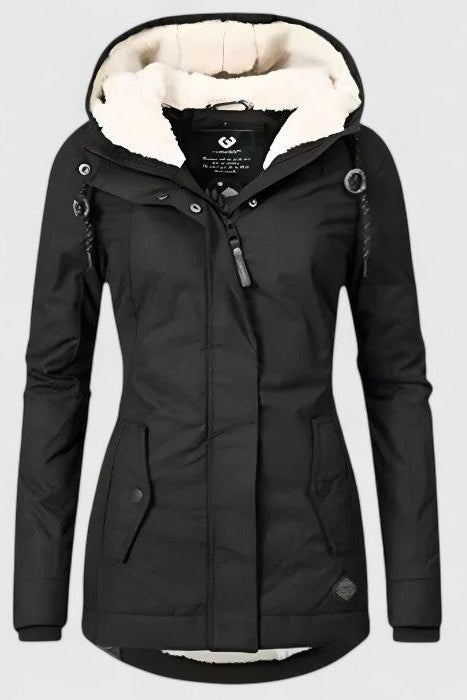 Elise | Women's Elegant Waterproof Jacket with Hood – Stylish and Comfortable Coat 0