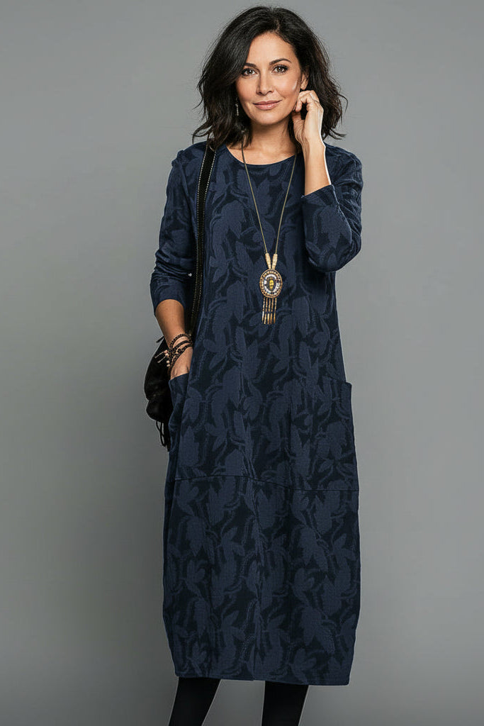 Emma | Stylish Women's Midi Dress for Casual and Semi-Formal Occasions 0