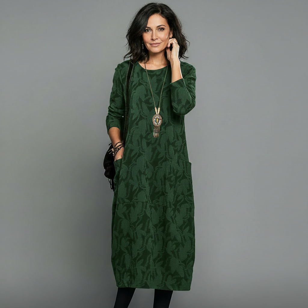 Emma | Stylish Women's Midi Dress for Casual and Semi-Formal Occasions 2