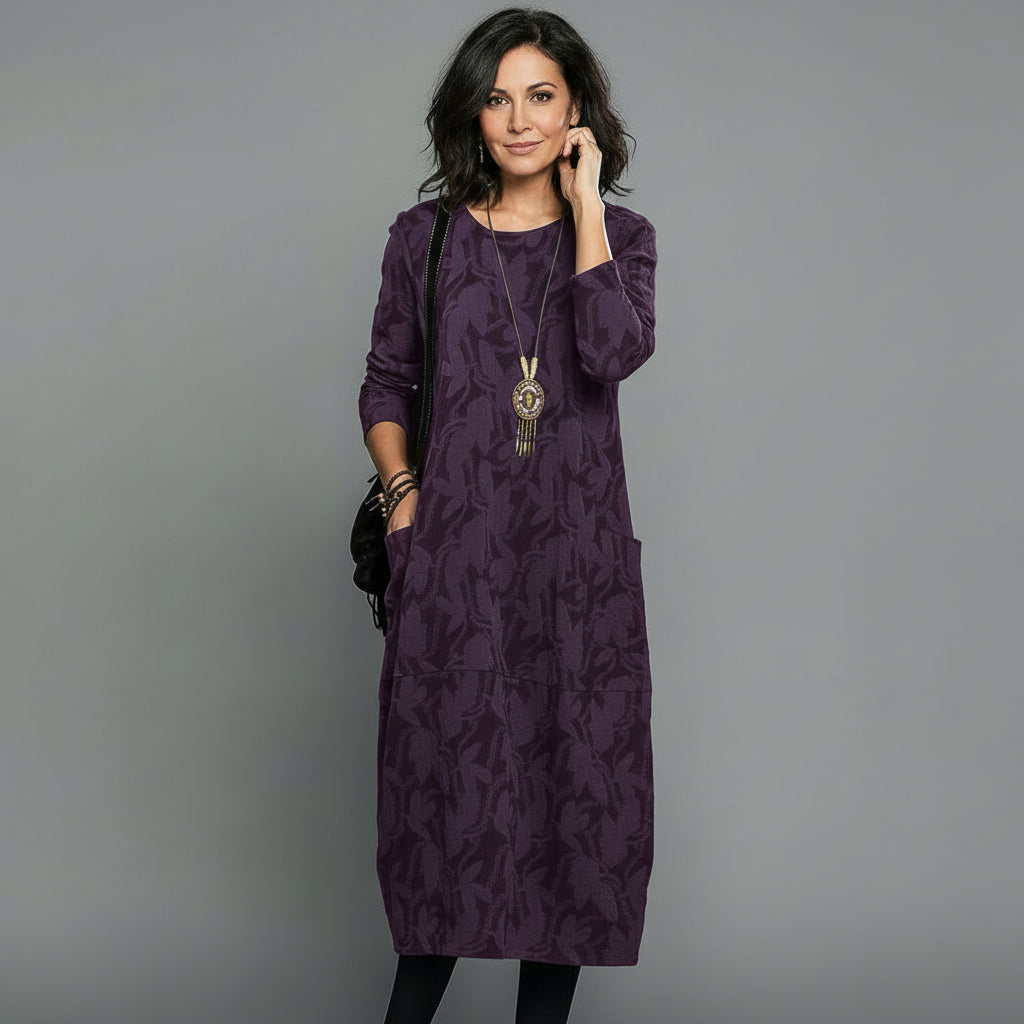 Emma | Stylish Women's Midi Dress for Casual and Semi-Formal Occasions 4