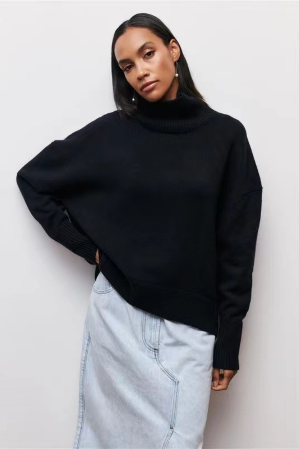 Julie | Women's Turtleneck Sweater – Comfort and Elegant Style 7