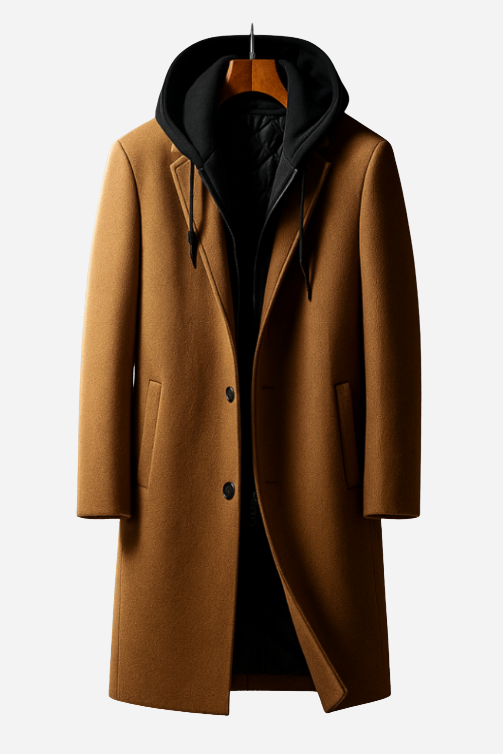 Tristan | Men's Elegant Mid-Length Trench Coat for a Chic Style 1