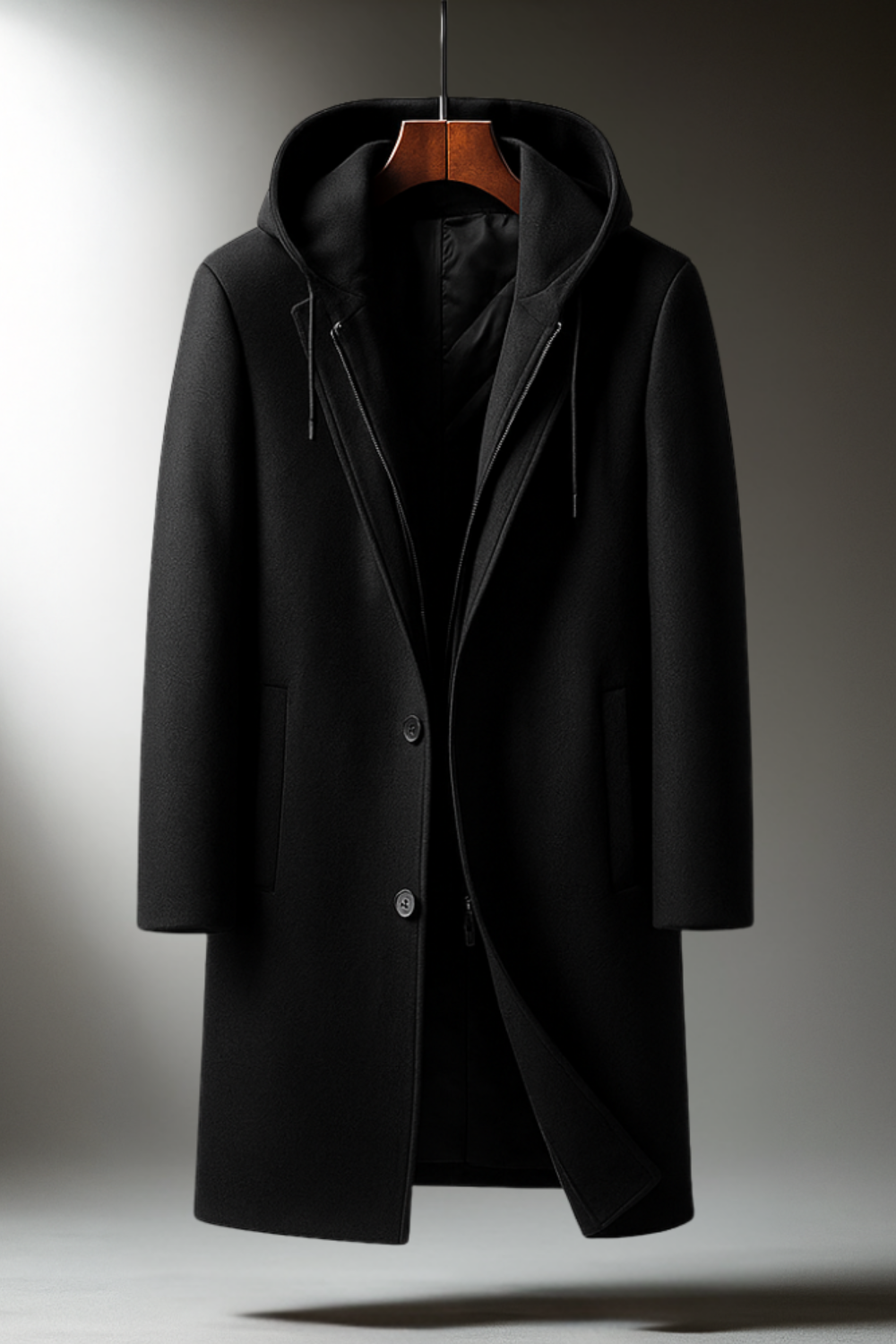 Tristan | Men's Elegant Mid-Length Trench Coat for a Chic Style 4