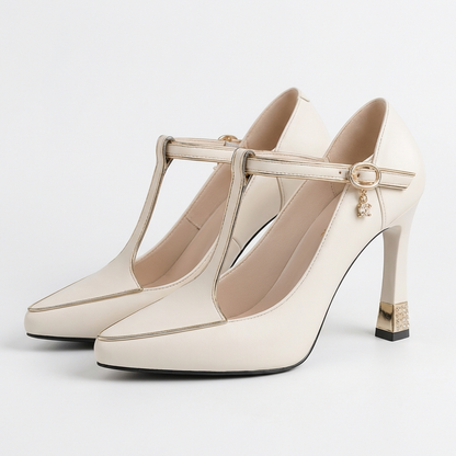 Nancy | Chic Black Pumps with Stiletto Heels